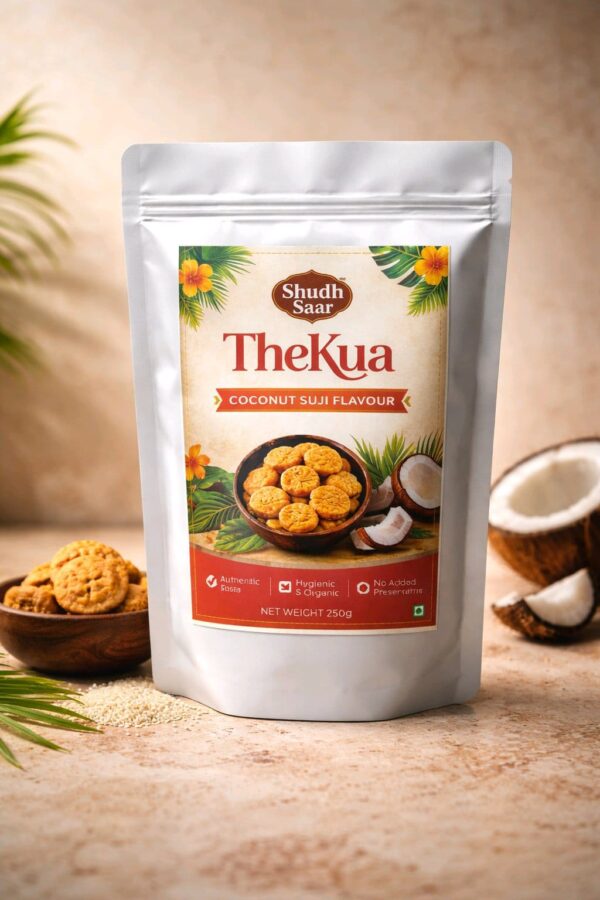 THEKUA coconut suji flavour